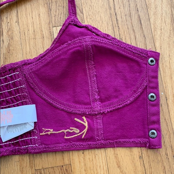 Jean crop top - Picture 3 of 3